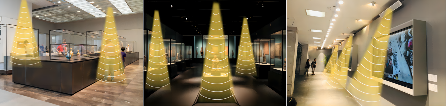 定向音響在展覽行業的應用示例