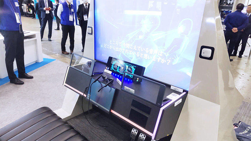 全球首款全透明屏幕定向音箱——聚音屏亮相日本東京汽車技術電子展覽會