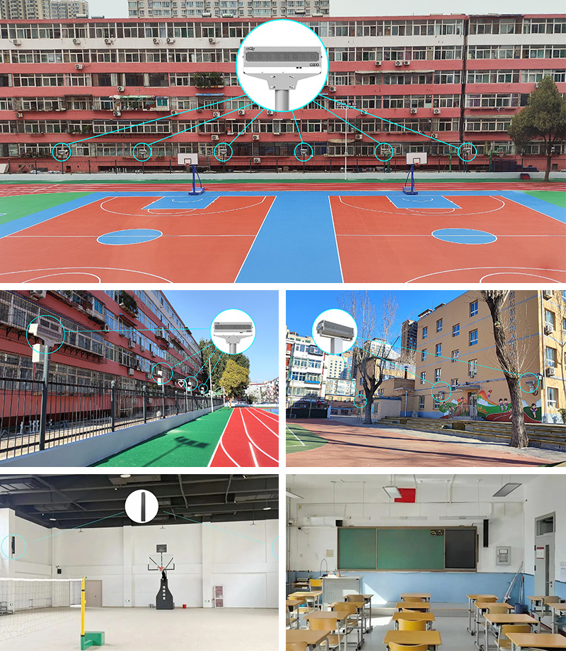 清聽聲學安靜操場系統、教室均衡聲場系統多校部署