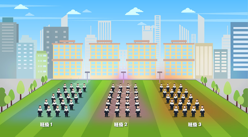清聽聲學安靜操場系統在北京日壇中學部署