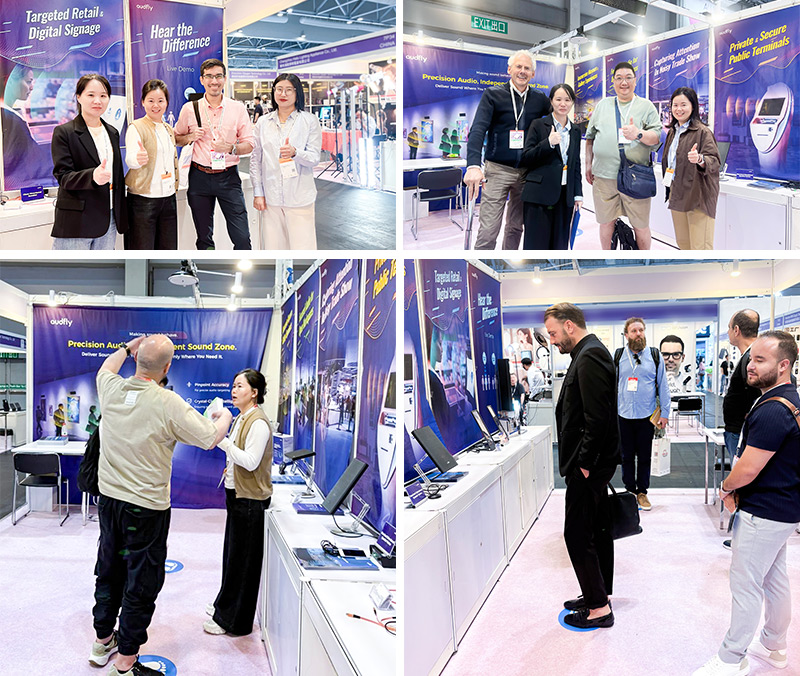 清聽聲學香港環(huán)球資源消費電子展位現(xiàn)場